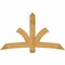 Ekena Millwork Davenport Rough Sawn Timber Gable Bracket, Western Red Cedar, 72"W x 42"H x 4"D x 6"F, 14/12 Pitch GBW072X42X0406DAV00RWR - alternate 1
